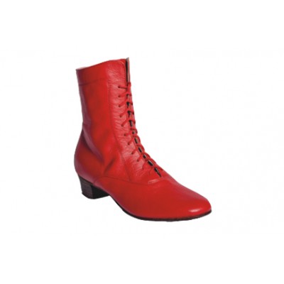 Folk-character women's ankle boots with 7520 Dansmaster.