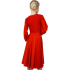 Платье Софья танцевальное, конкурсное, для девочки, с длинным рукавом.